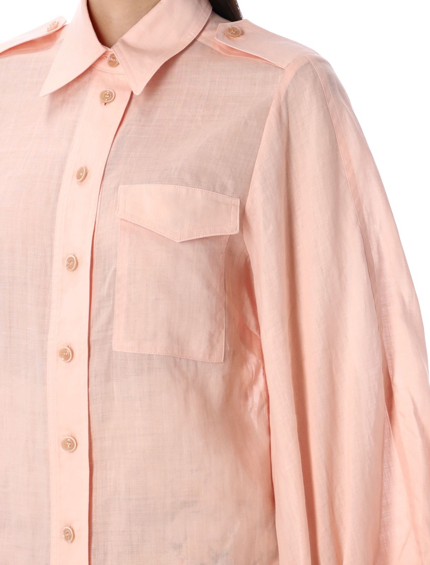 Zimmermann Illuminate Utility Shirt Clothing