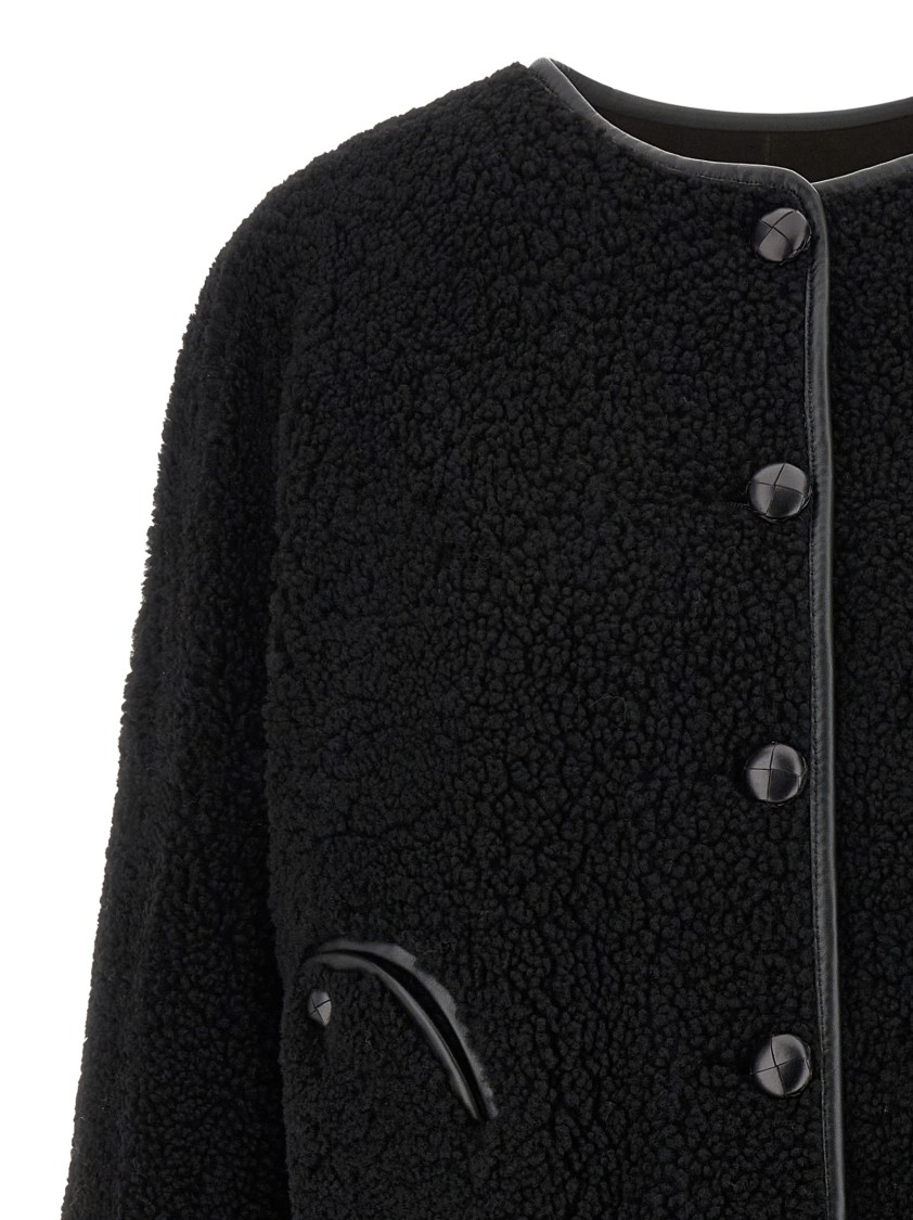 Blazé Milano Tatoosh Gliss Reversible Jacket In Black