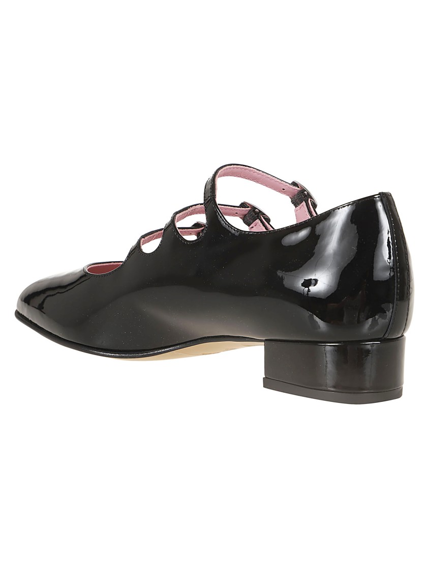 CAREL PARIS CAREL PARIS TIMELESS MARY JANE WITH ADJUSTABLE STRAPS AND LOW HEEL