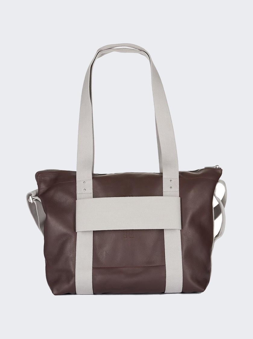 Rick Owens Trolley Bag Mahogany And Oyster In Brown