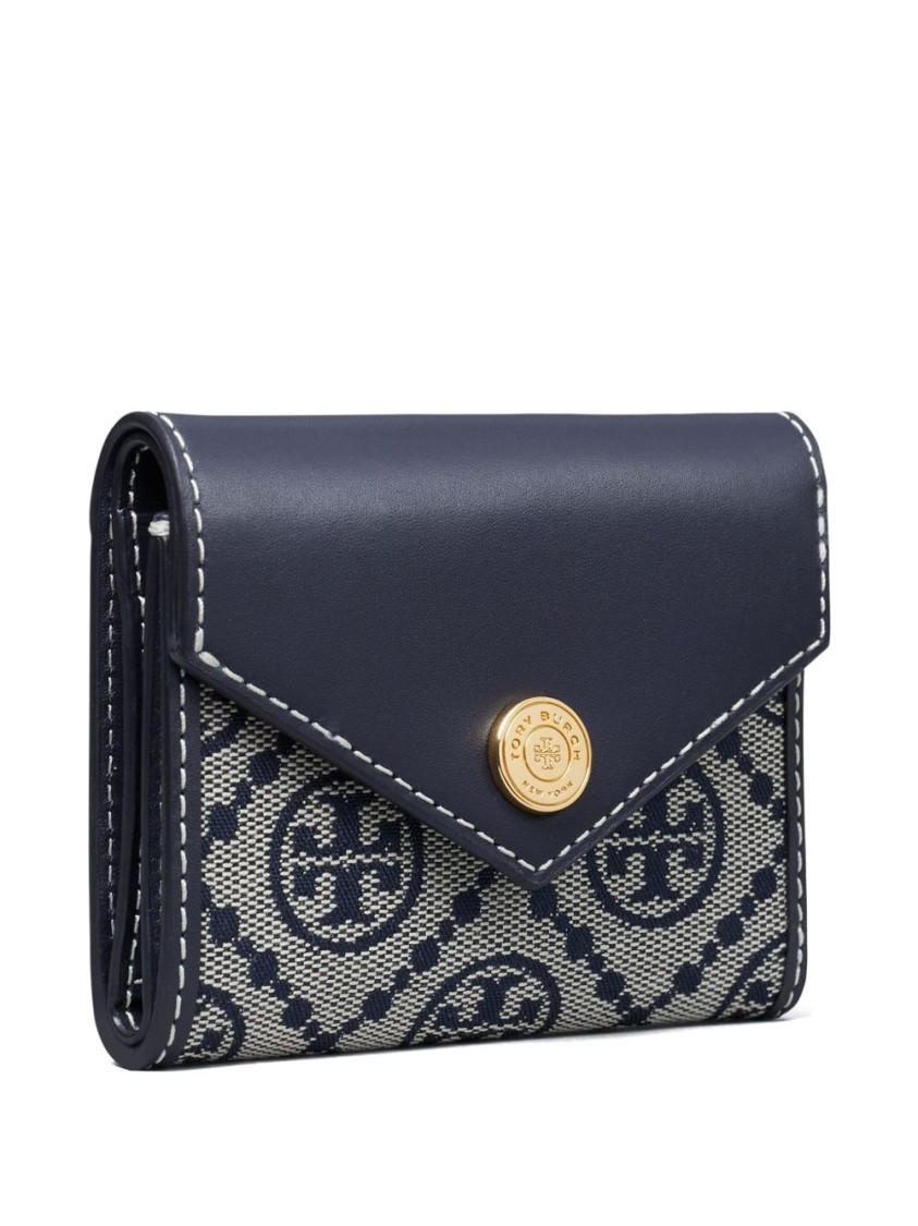 Tory Burch Flap Envelope Chain Stitching In Black