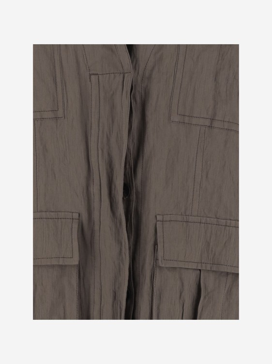 Salvatore Ferragamo Cotton Ruched Effect Jacket | THE LIST