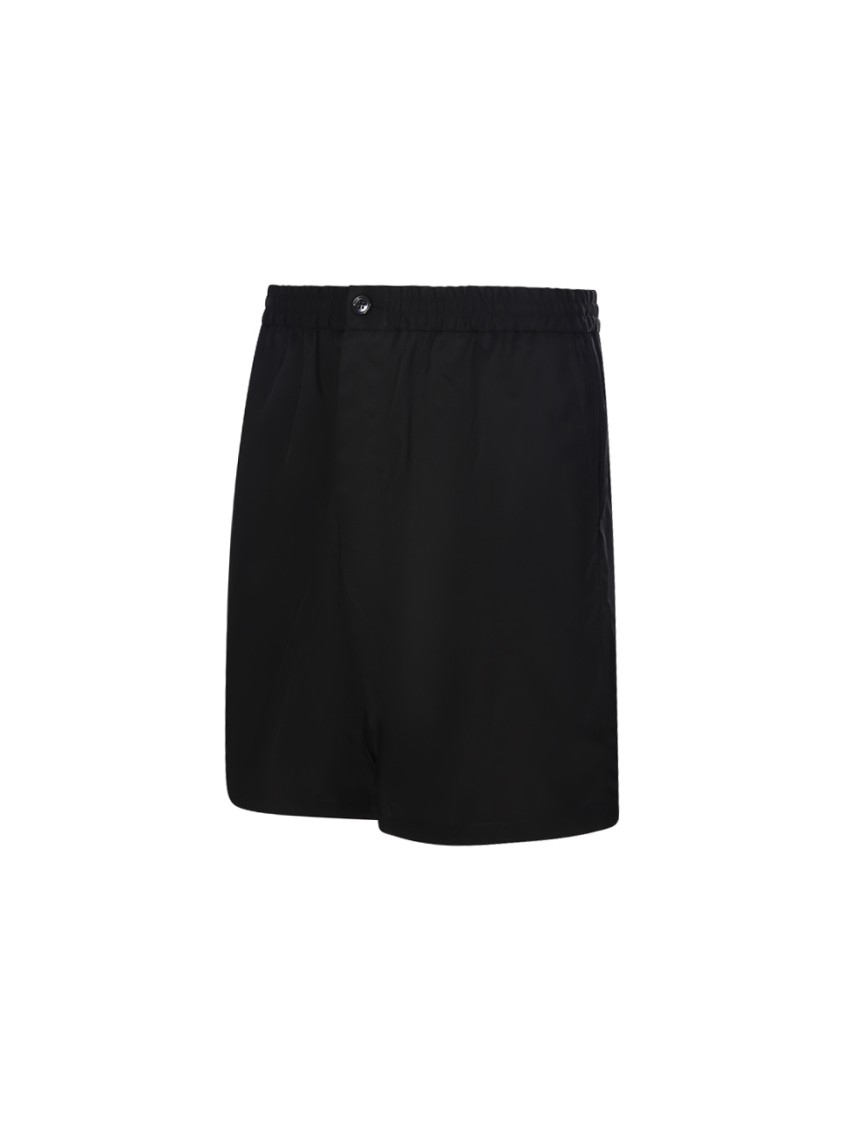 AMI ALEXANDRE MATTIUSSI AMI ELASTICATED WAIST SHORTS