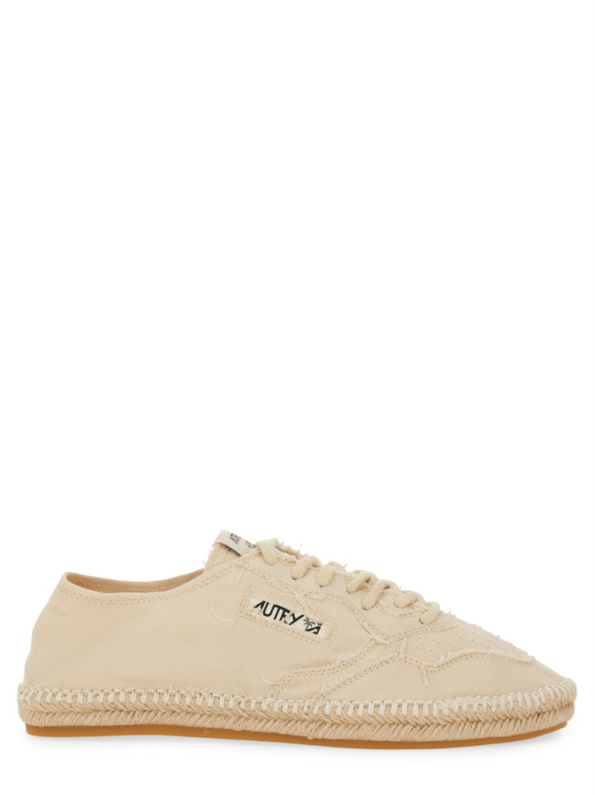 Autry "sandy" Espadrille In Neutral