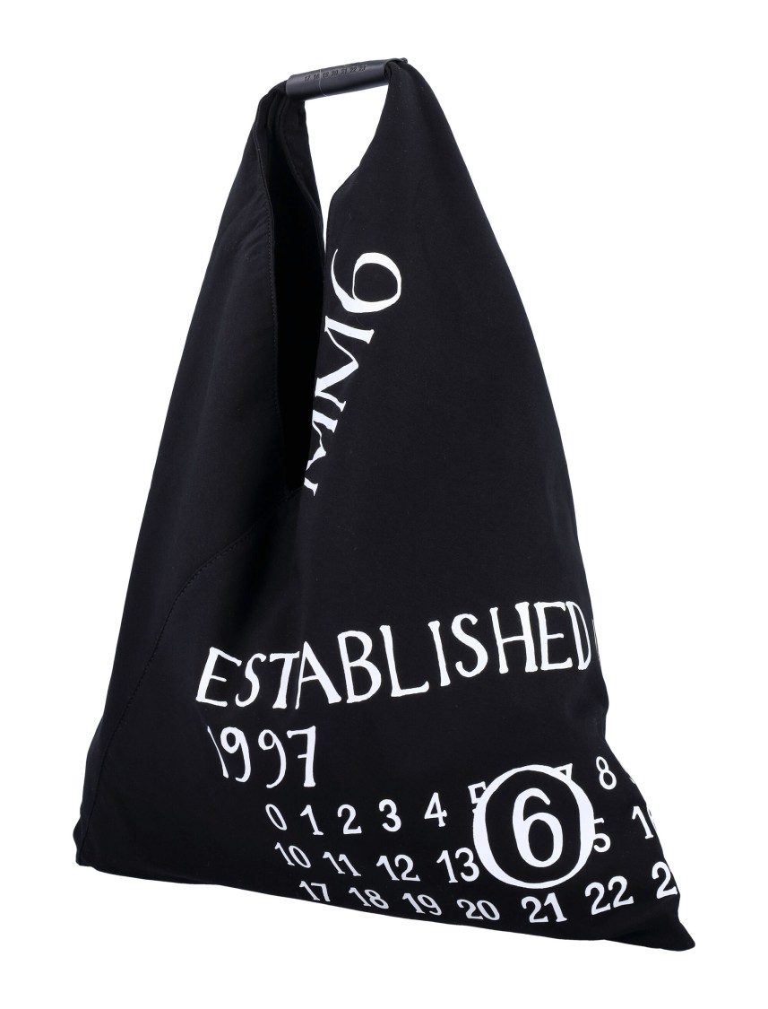 Mm6 Maison Margiela Mm6 By Maison Margiela Triangular-shaped Cotton Bag