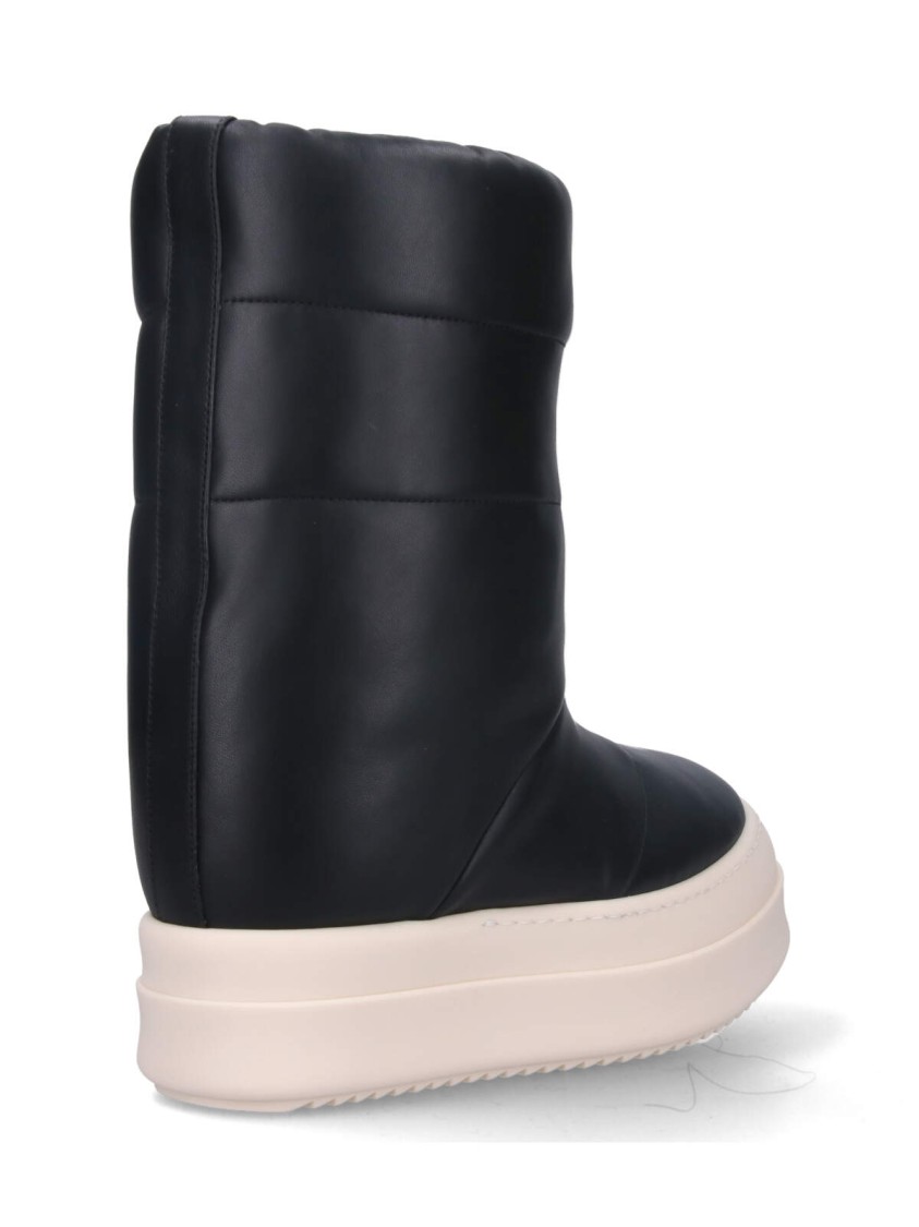 Rick Owens Puffer Sneak' Boots – Black In Black