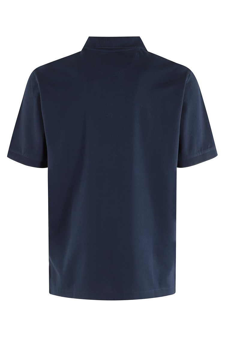 Shop Mc2 Saint Barth Fraser Polo Shirt In Linen
