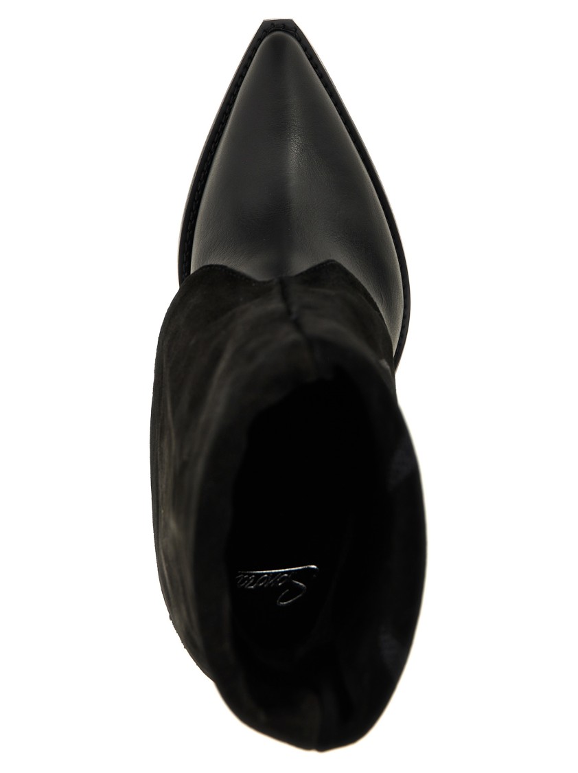 Sonora 'rancho Reverse' Boots In Black