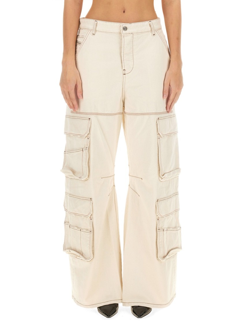 Shop Diesel "d-sire" Cargo Leggings
