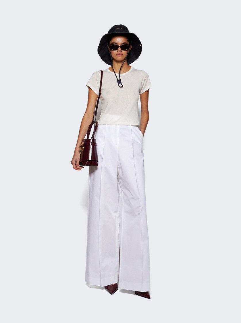 Shop Jacquemus Le Bob De-nimes Bucket Hat Navy In Blue