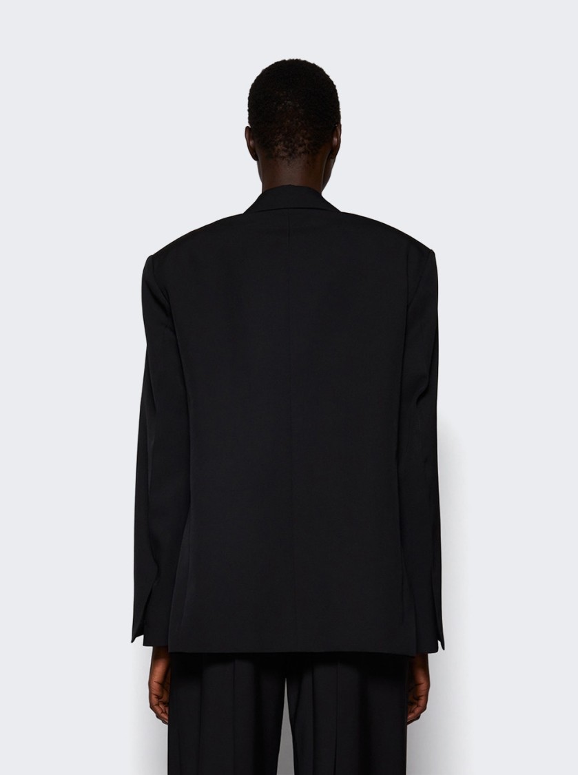 Alexander Wang Pull Back Blazer Black In Black