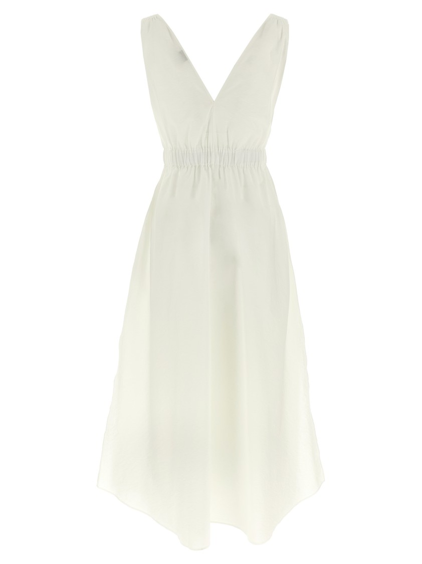 スカート BRUNELLO CUCINELLI Precoius Shoulder Detail dress White Brunello Cucinelli Precious Shoulder Detail Dress Dresses