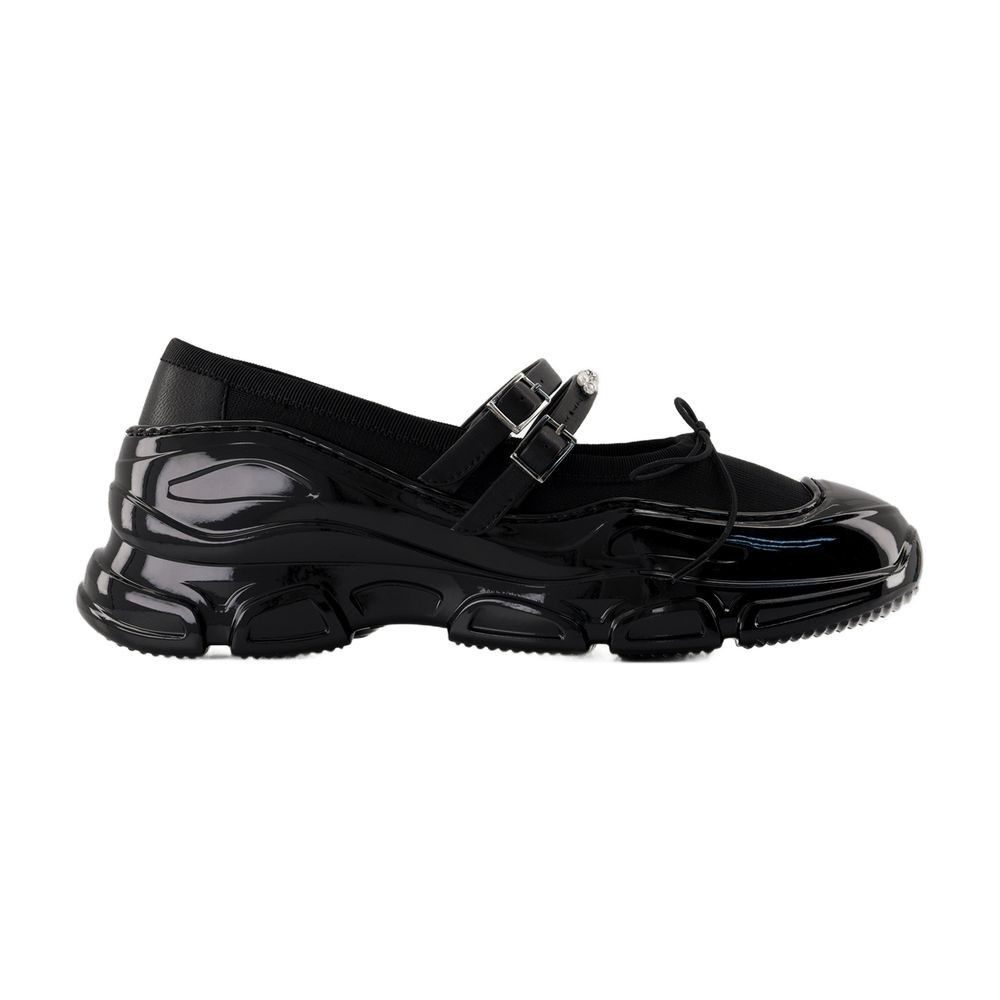 Simone Rocha Tracker Ballerinas - Mesh - Black