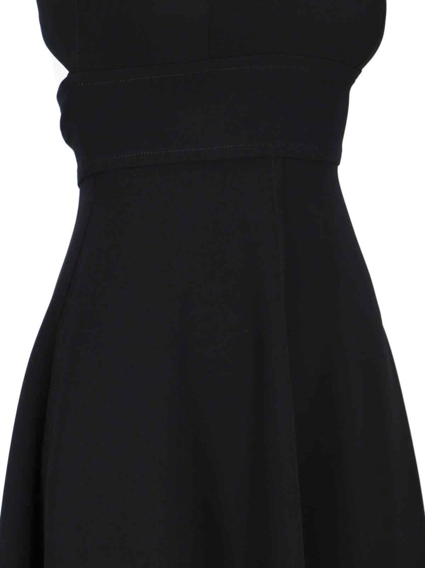 オールインワン・サロペット Aspesi Midnight Blue Cotton Pique Midi Dress Aspesi Midnight Blue Cotton Pique Midi Dress In Black | ModeSens