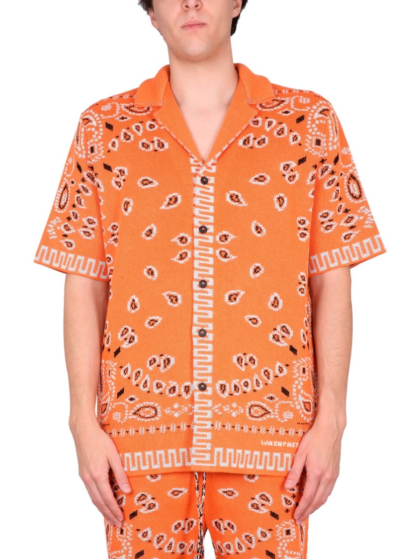 Alanui Drawstring Waist Shorts All-over Print Pockets