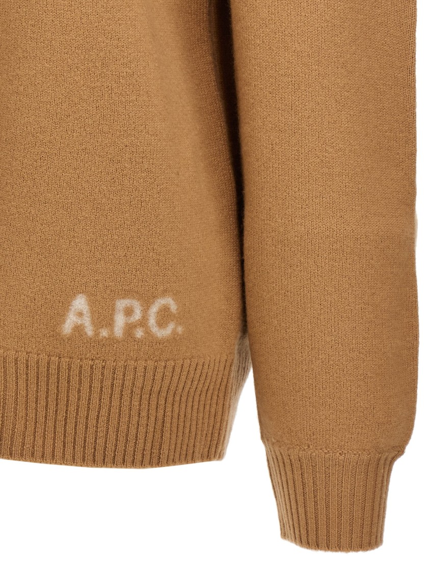 Apc A.p.c. 'walter' Sweater In Brown