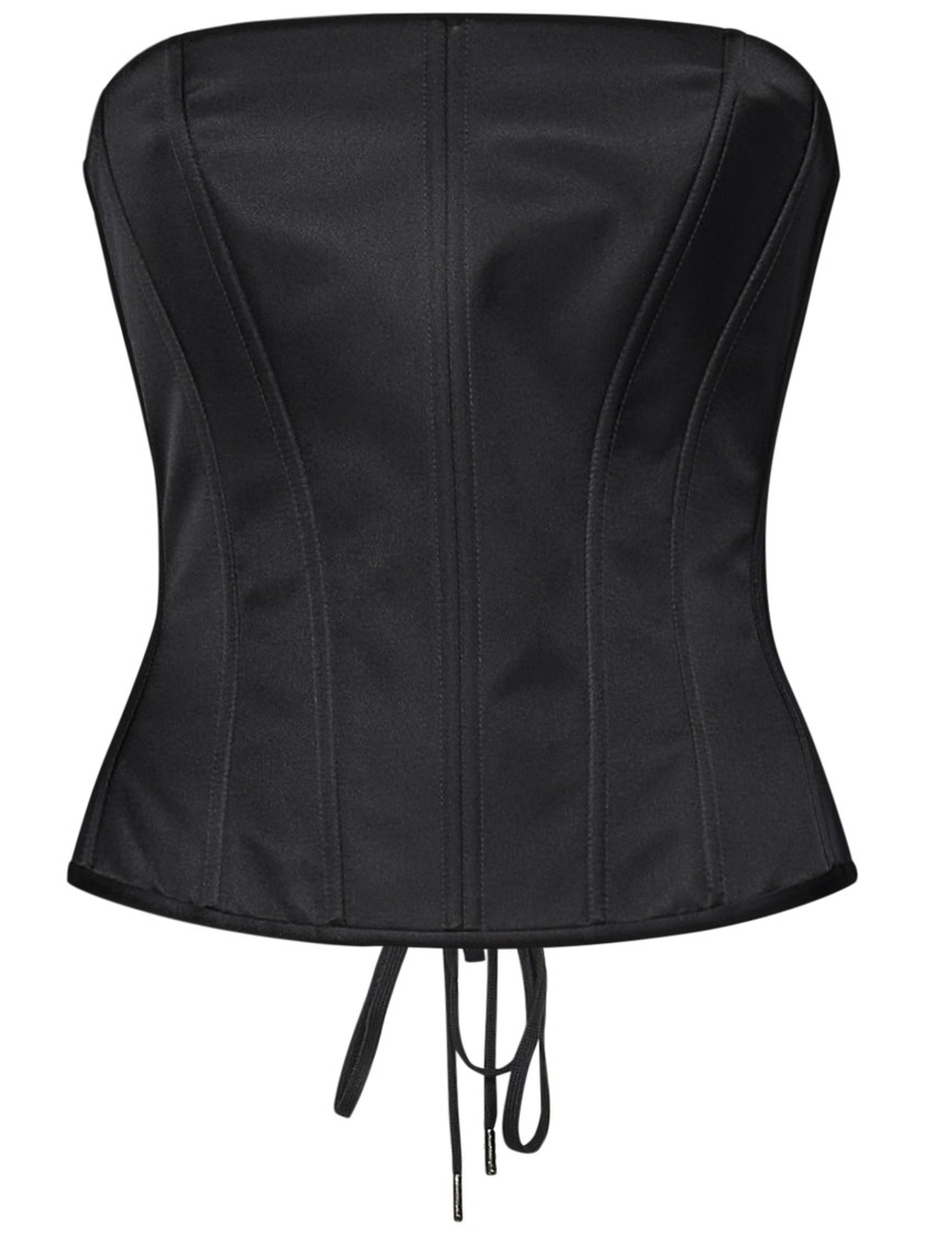 Redemption Strapless Satin Finish Corset Top