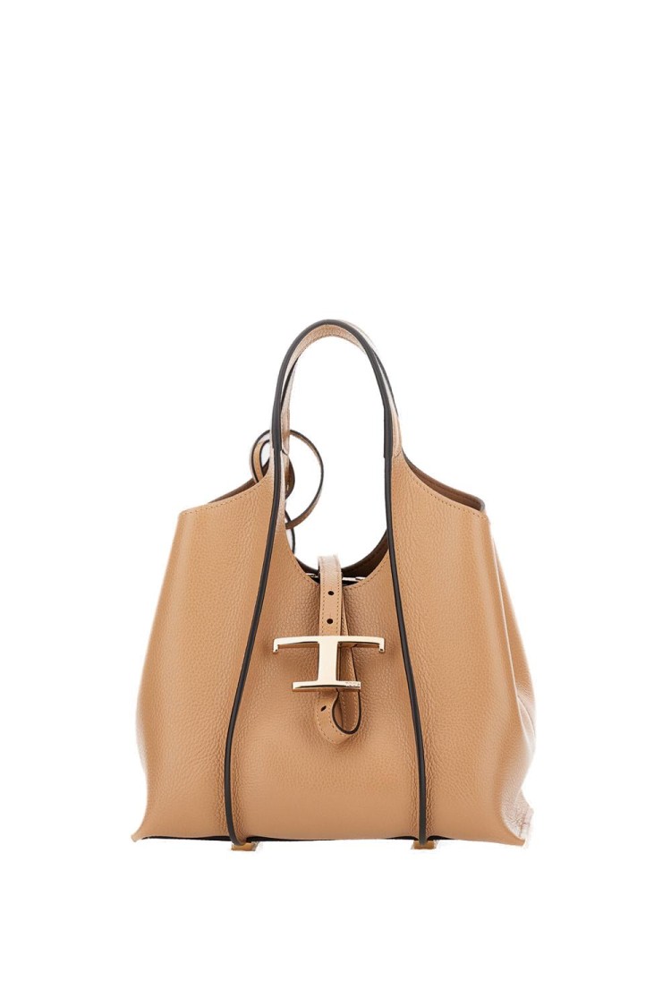 Tod's Tsb Small Shopping Bag In Brown