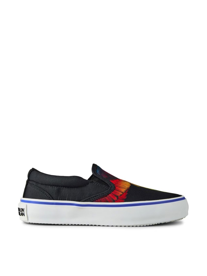 Marcelo Burlon County Of Milan Marcelo Burlon Icon Wings Logo Slip-on Sneakers In White