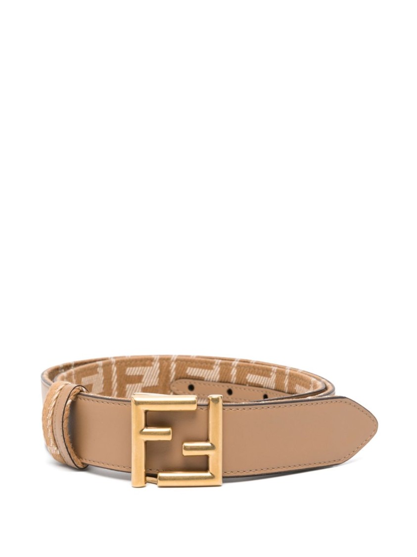 ベルト Fendi Camel Leather Belt With Prominent Ff Buckle Fendi Camel Leather Belt With Prominent Ff Buckle | THE LIST