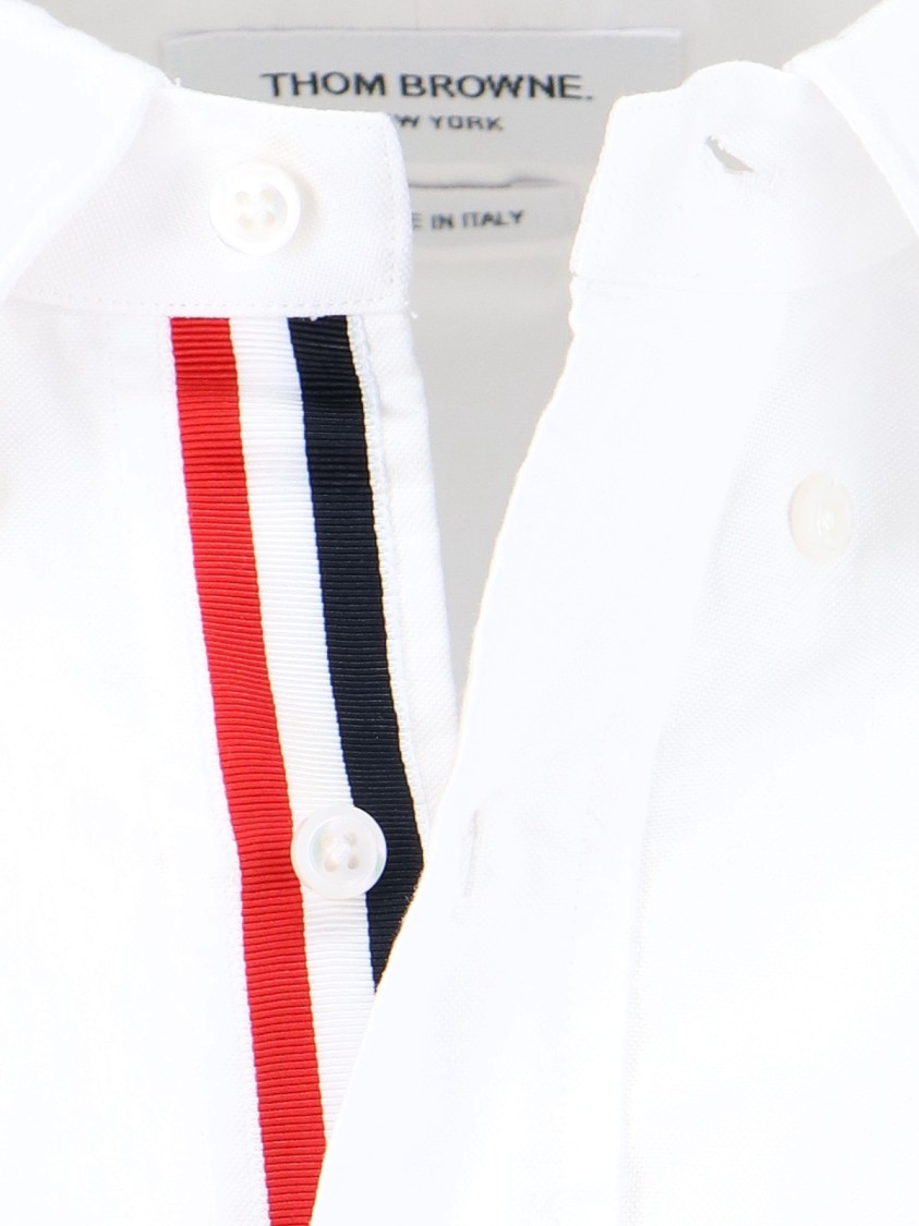 Thom Browne Classic Oxford Shirt In White