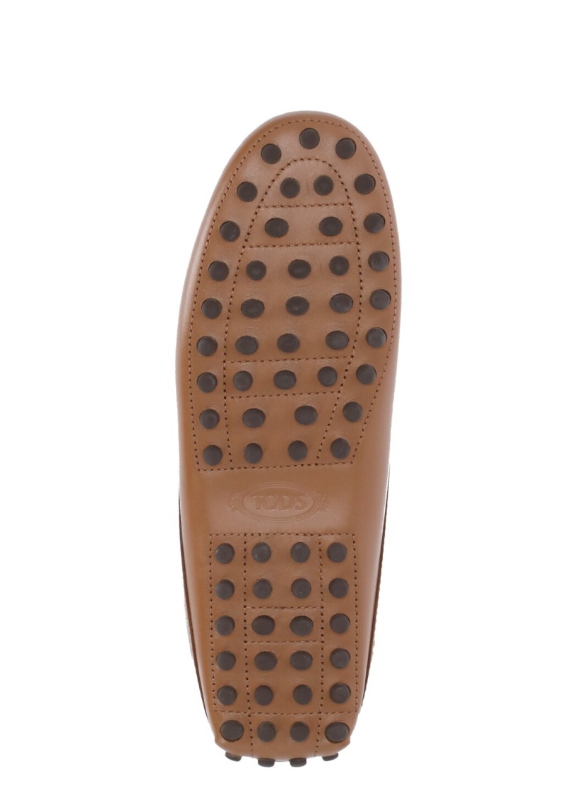 Shop Tod's Brown Leather Sabot