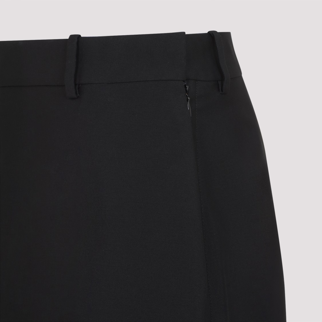 Shop Bottega Veneta Asymmetrical Wool Skirt With Tailored Drape
