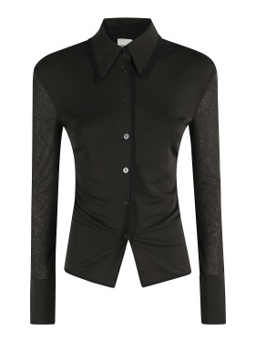 Nanushka Dove Grey Twill Ferris Coat Trench Coat | THE LIST