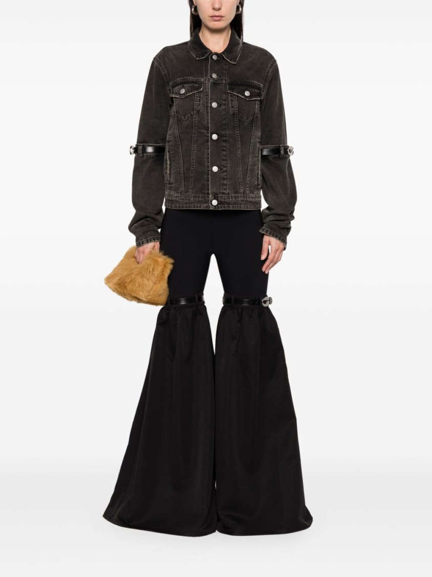 Coperni Flared Trousers With Fitted Upper
