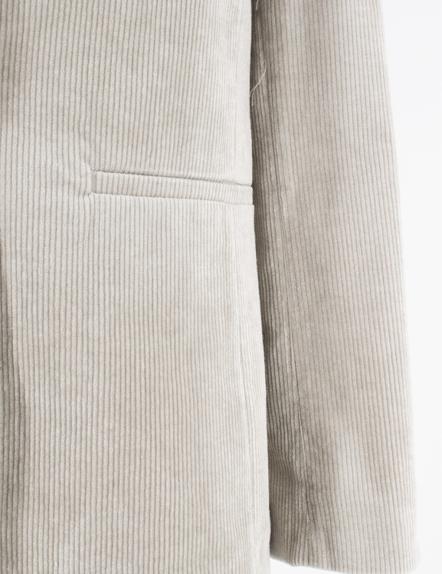 Antonelli Single Breasted Jacket In Grey