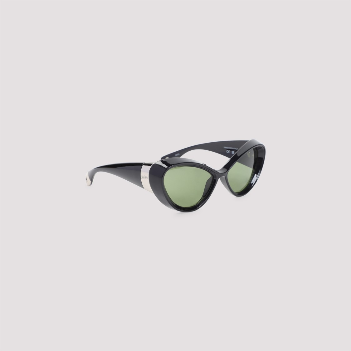 Jean Paul Gaultier "parisian Cat" Acetate Sunglasses In Gray