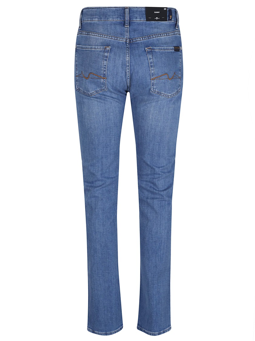 7 FOR ALL MANKIND 7 FOR ALL MANKIND SLIM-FIT STRETCH DENIM JEANS 