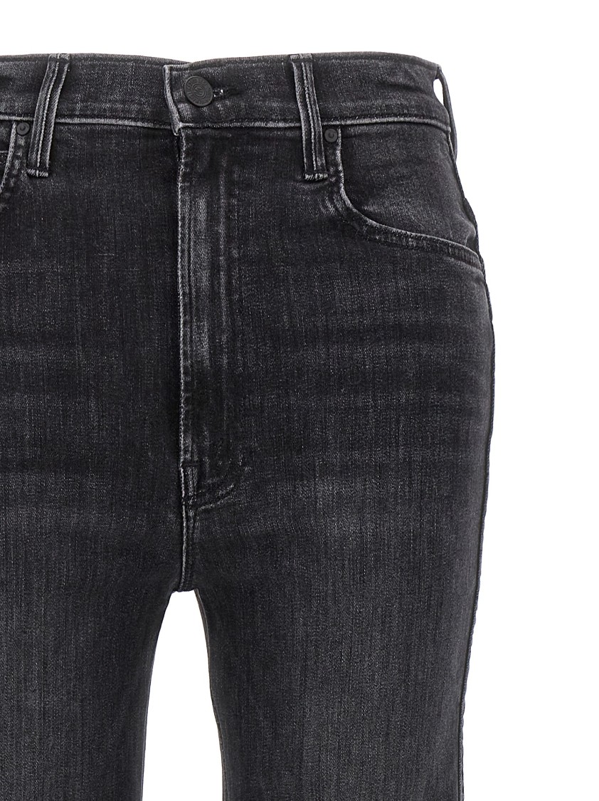 Mother 'hw Smokin Double Heel' Jeans In Black