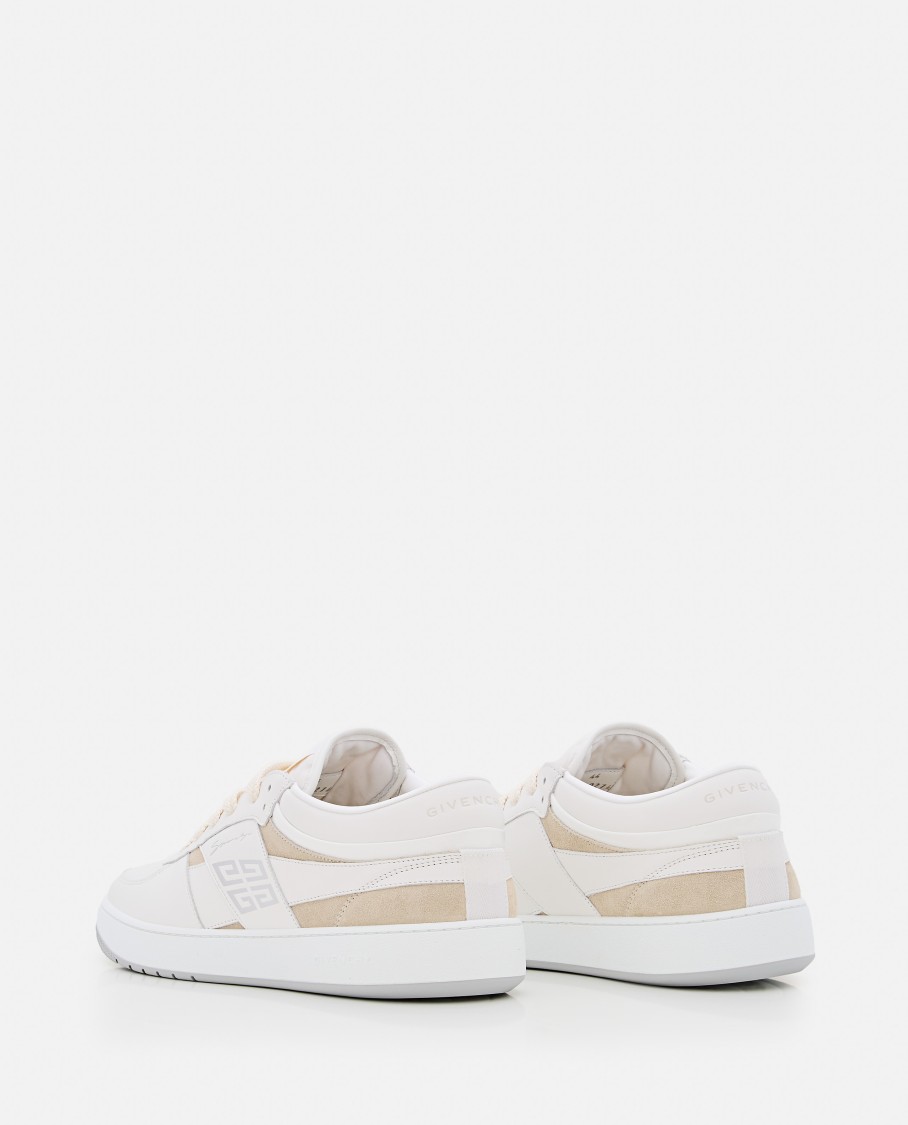 Shop Givenchy White G Move Low Top Lace Up Sneakers