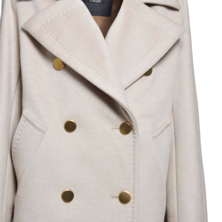 ブルゾン Max Mara Berta Coat In Double Cashmere Sand Max Mara Berta Coat In Double Cashmere Sand Short | THE LIST