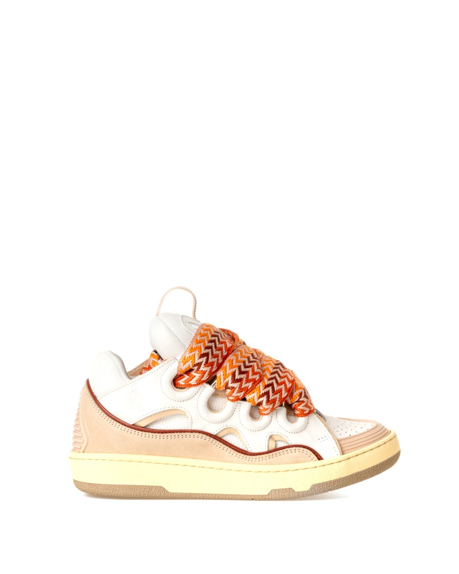 Lanvin The Curb Sneaker In Neutral