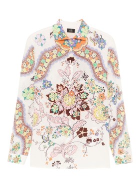 Tシャツ・カットソー Etro Tone-On-Tone Embroidered Logo T-Shirt Etro Tone-On-Tone Embroidered Logo T-Shirt | THE LIST