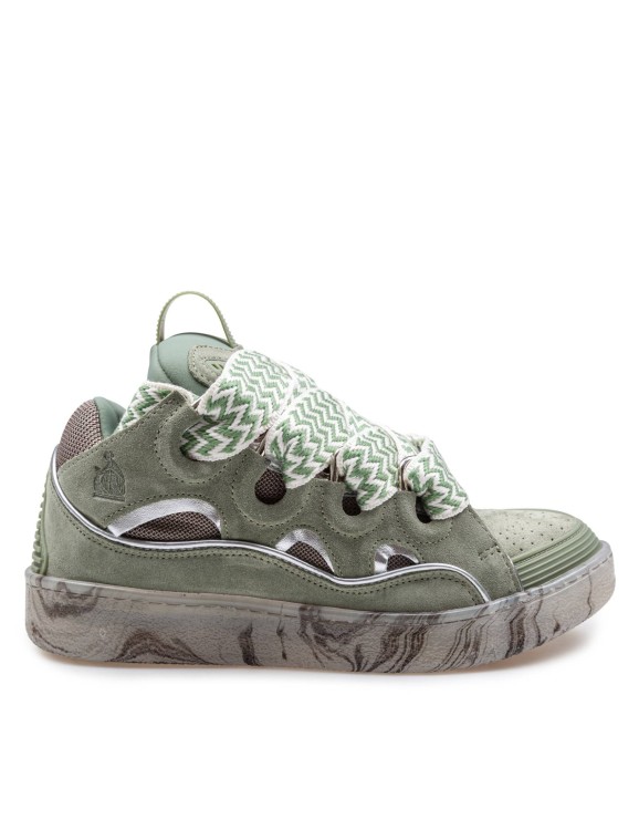 LANVIN／ディープグリーン Curb Sneakers For Women - Lanvin