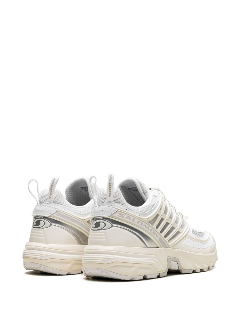 Salomon Acs Pro Sneaker With Breathable Mesh Upper In Grey