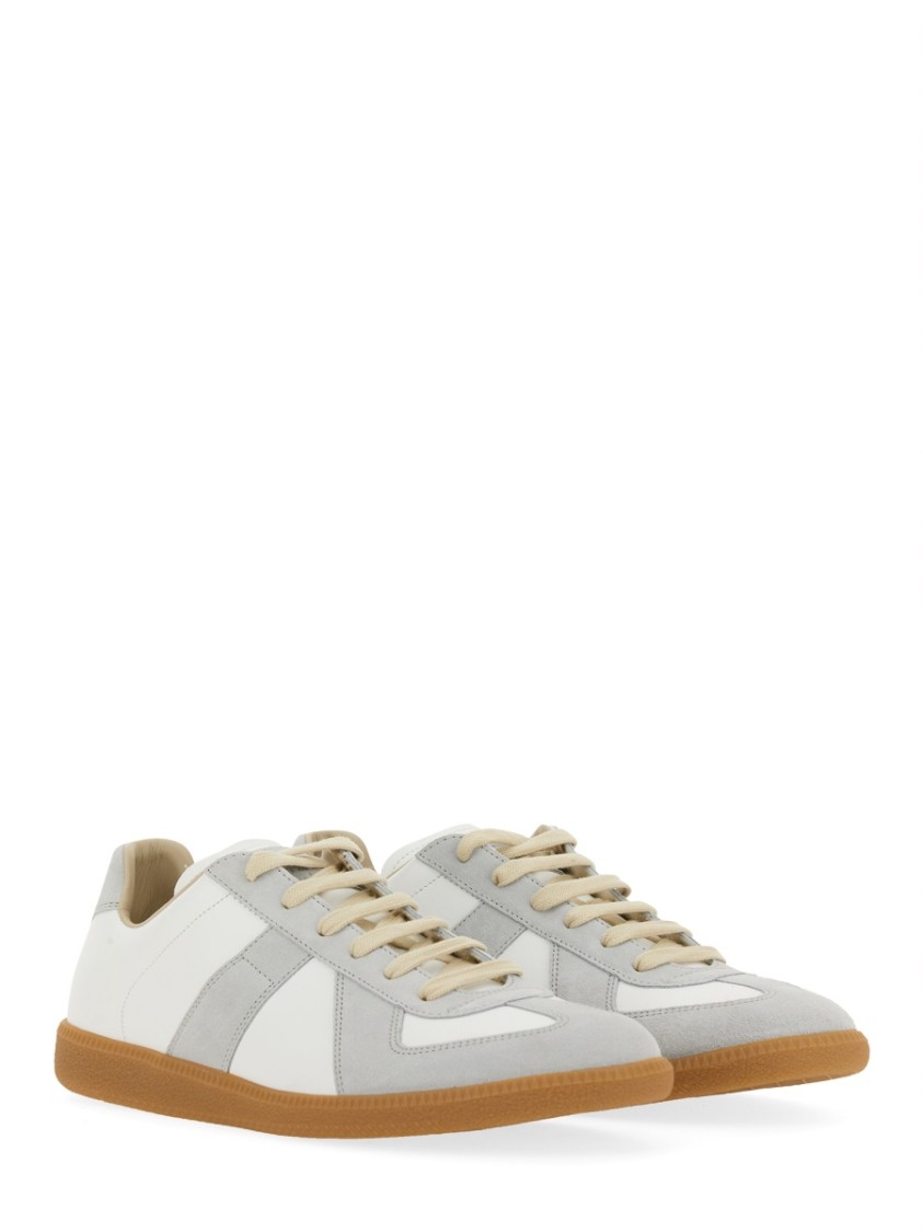 Shop Maison Margiela Sneaker "replica" In White