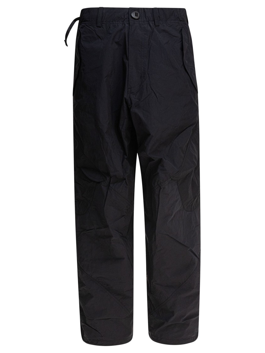 Goldwin Helicoid" Cargo Trousers In Black