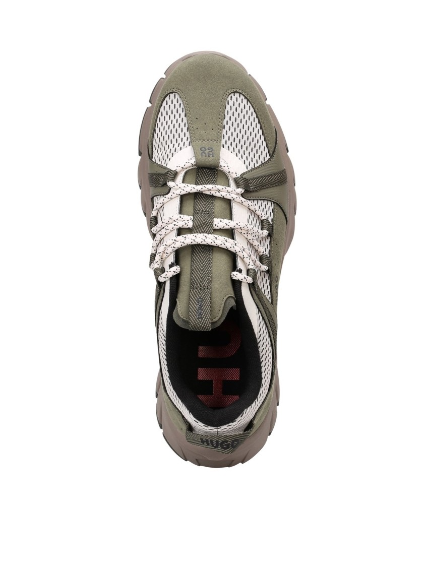 Hugo Boss Kyle Runner Sneakers In Gray