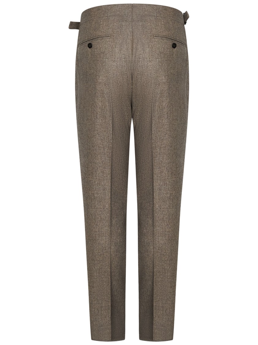 Franzese Collection Franzese Napoli Lapo Elkan Model Trousers In Brown