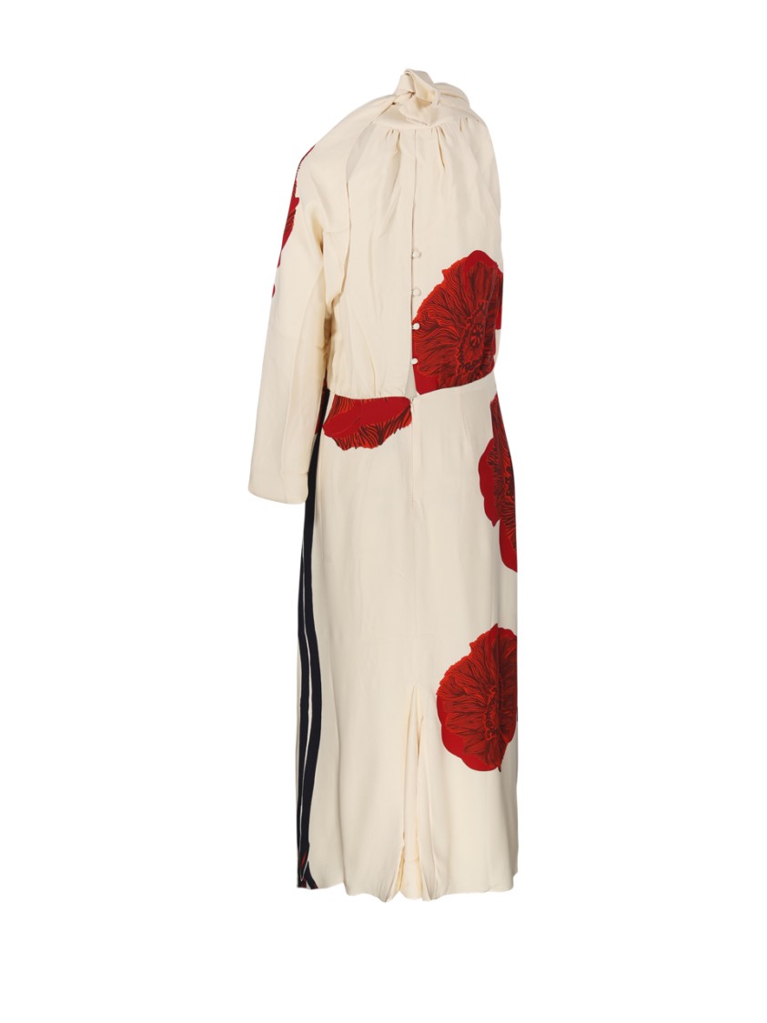 Shop Johanna Ortiz Riad De Versos Ankle Dress In Neutrals