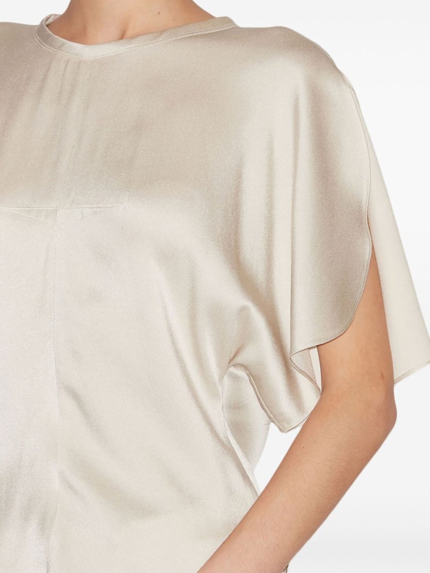 Isabel Marant Karlita Blouse In Neutrals