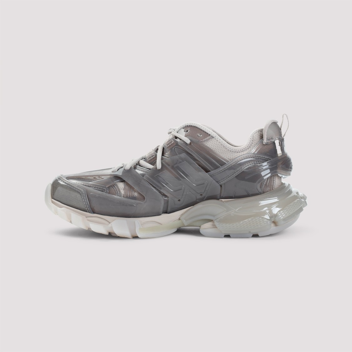 Shop Balenciaga Grey Sneakers With Chunky Sole