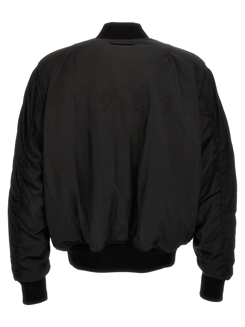 1989 Studio Nylon Bomber Jacket In Black