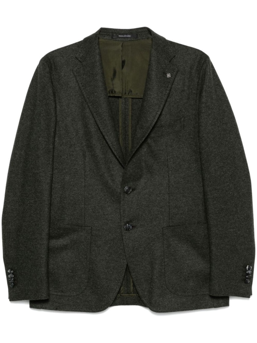Shop Tagliatore Montecarlo Jacket In Black