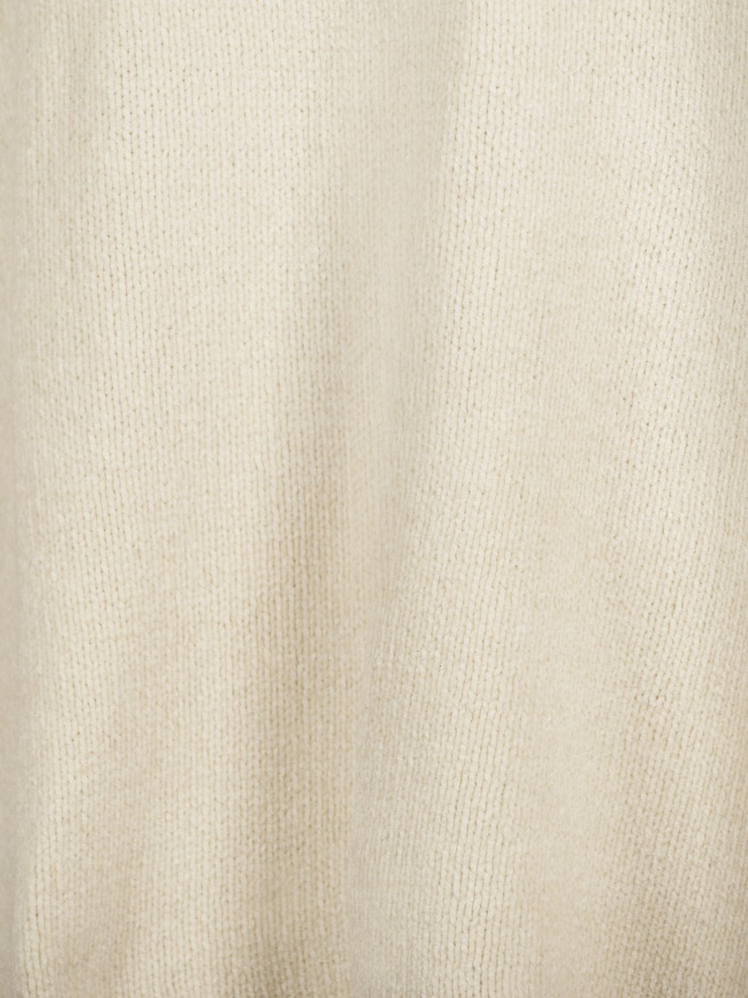 Loulou Studio Relaxed-fit Deep V-neck Sweater In Neutral