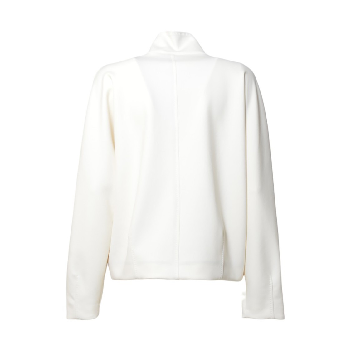 Shop Max Mara White Plava Cocoon Jacket